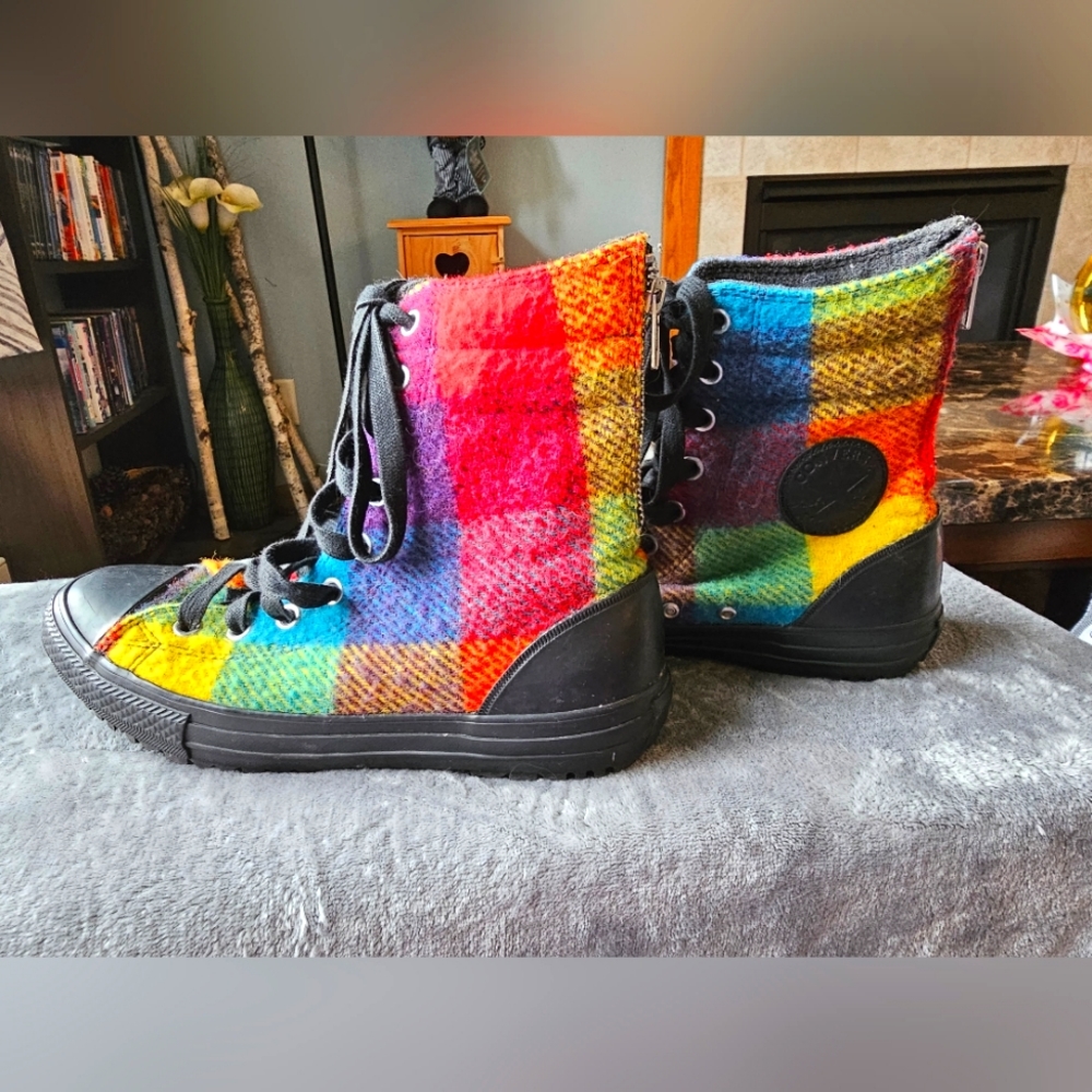 Converse x Woolrich chucks